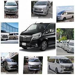 VAN with driver service tour and transfer in Thailand