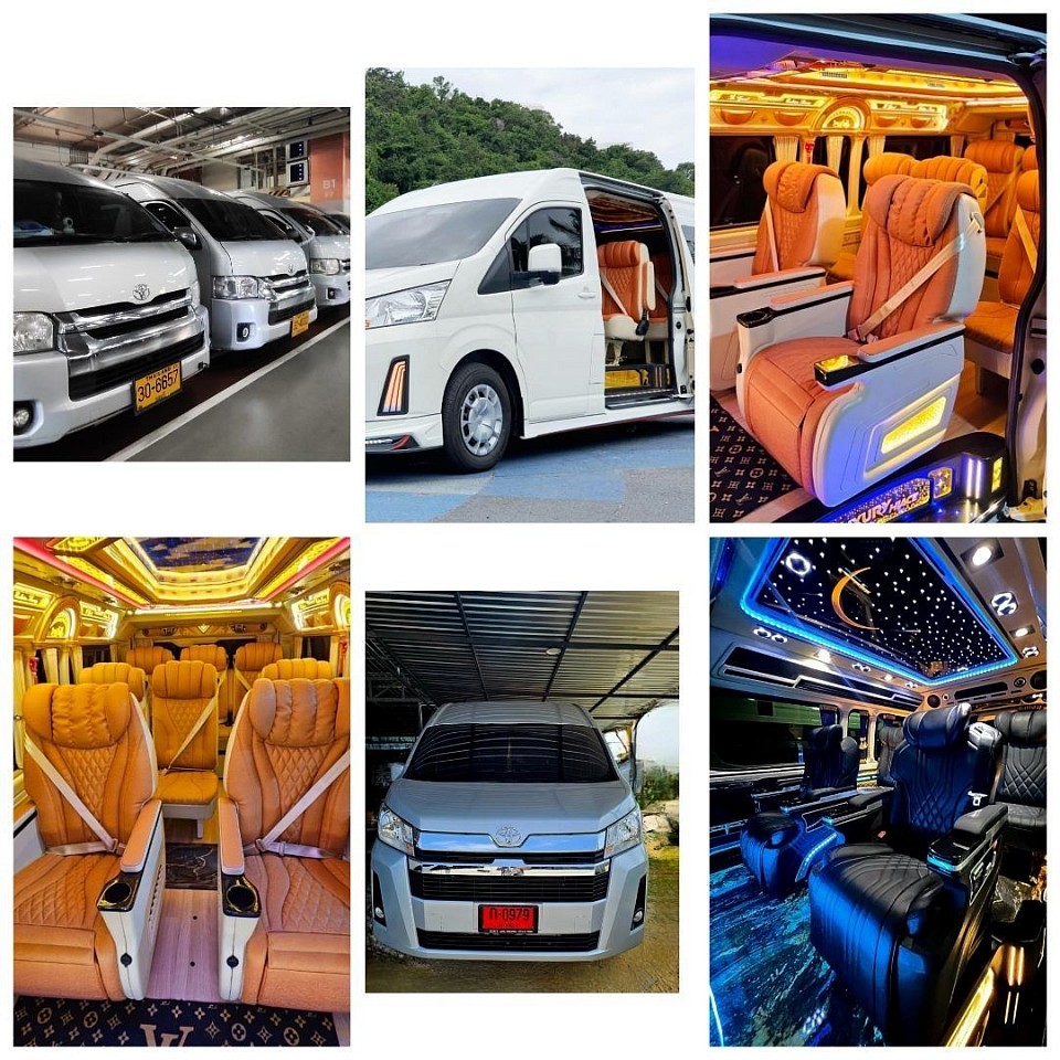 Private taxi service  Sedans large cars 7 seats van vip airport transfers and tours in Thailand